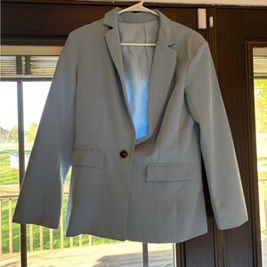 Women’s Light Blue Blazer